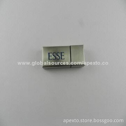 Metal USB Flash Drive with Anti-shock and Moisture Resistance, Supports Plug-and-play Function